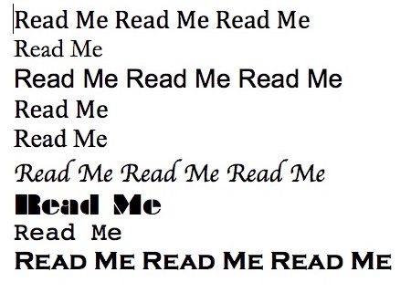 Read Me Fonts cropped