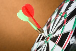 shutterstock_424534183 darts on target